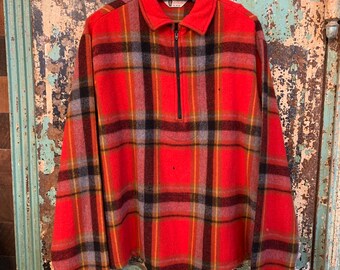 Vintage 1950s Penney's Towncraft Loop Collar Shirt XL - Etsy