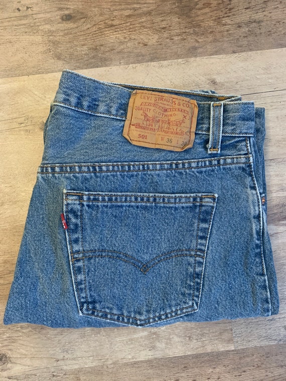 36x30 Vintage 501 Levi Jeans - image 1