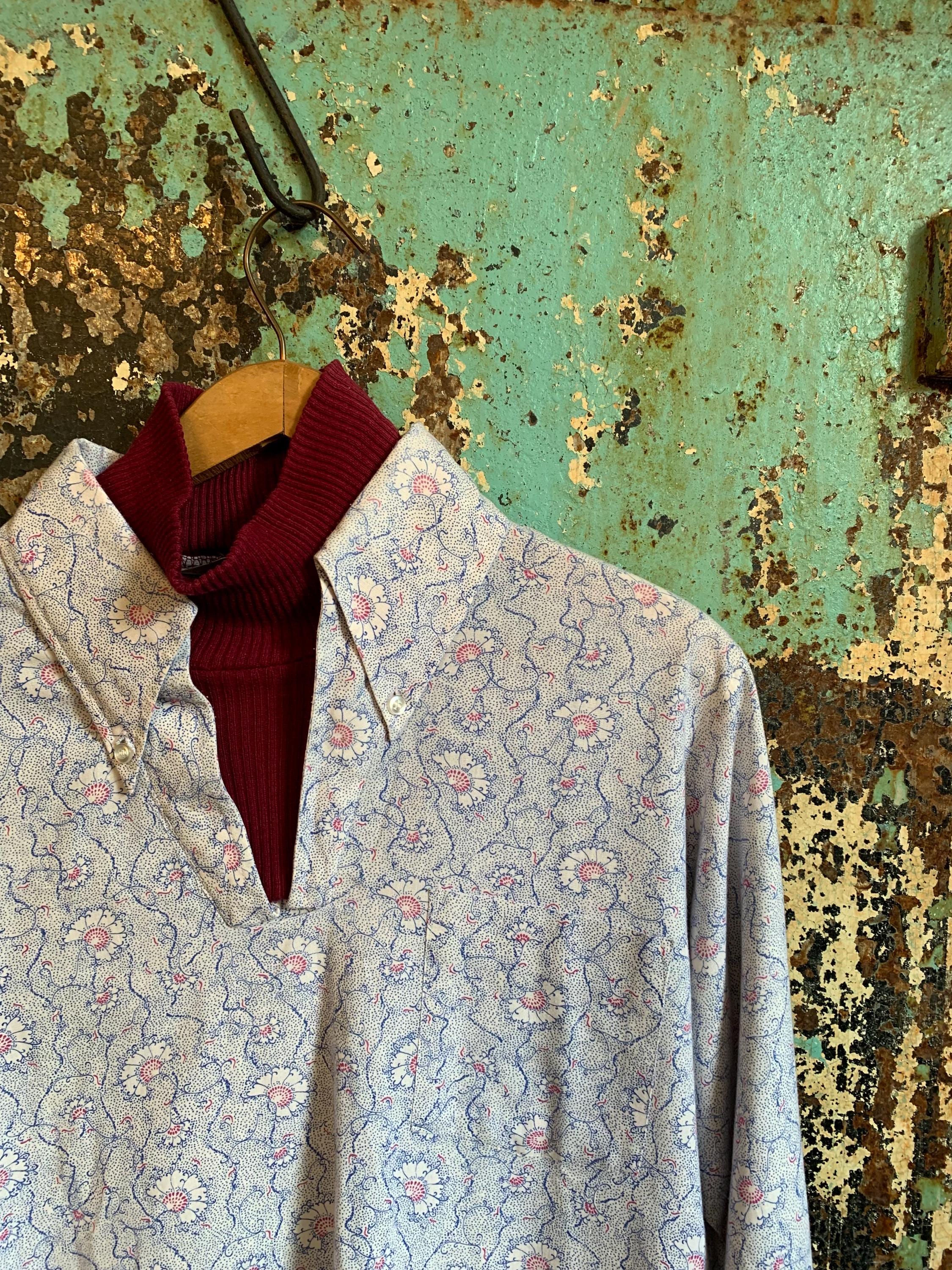 全信頼を寄せる 60s Paisley Etsy - Shirt Clothing