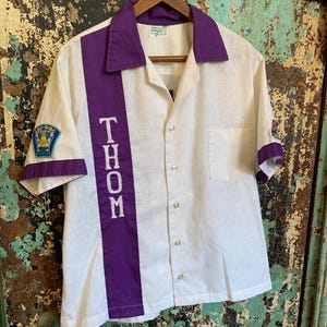 1960's Bowling Shirt: 60s -California Bowling Shirt Co