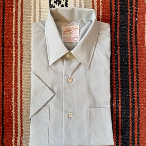 Small Vintage 1960’s NOS Short Sleeve Shirt Deadstock