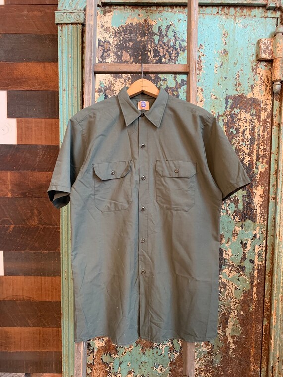 Vintage 1950s Big Ben Work Shirt Medium - Etsy