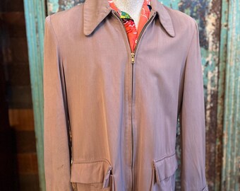 Vintage 1940's Gabardine Jacket White Stag Mint Condition - Etsy