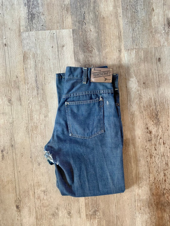 28x26 Vintage 1960’s 1970’s Ranchcraft Jeans - image 1