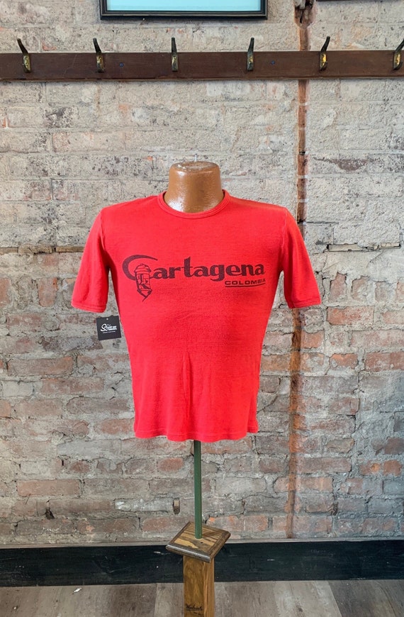 Size S Vintage 1960’s 1970’s Cartagena T Shirt