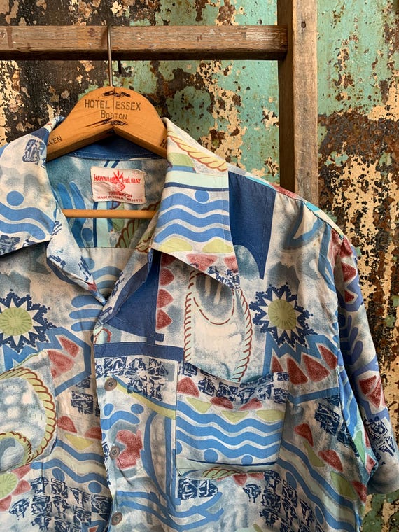 1950s rayon hawaiian - Gem 1950s rayon hawaiian - Gem