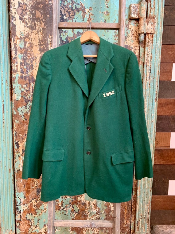 Vintage 1950s Dartmouth College Green Sports Coat… - image 2