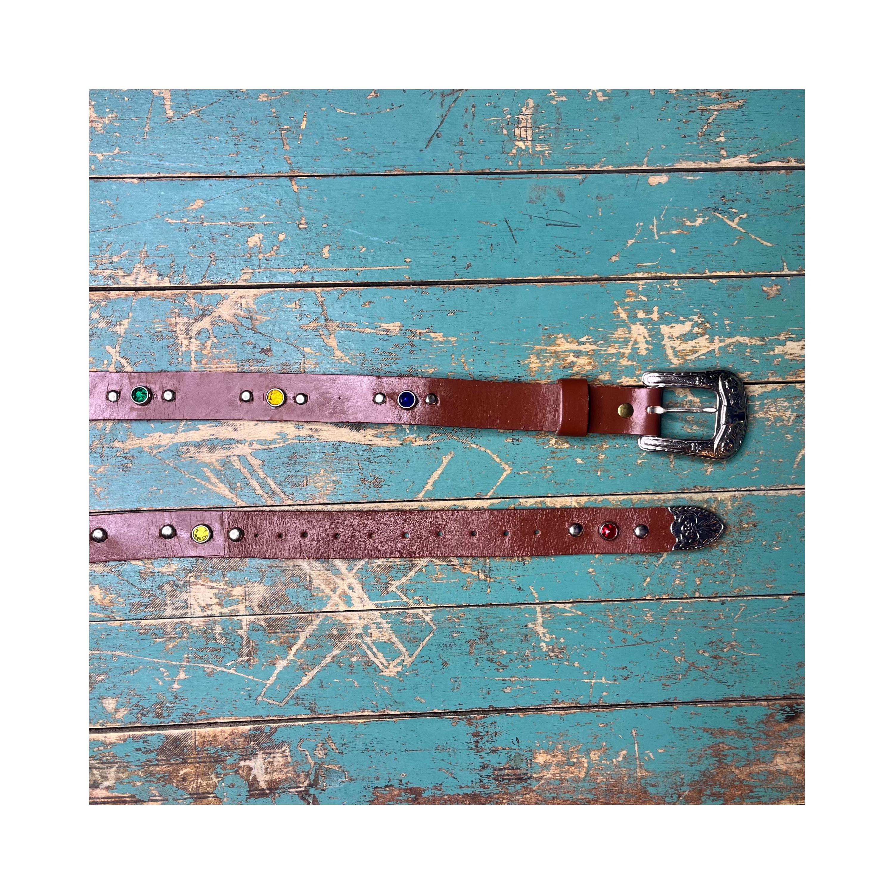 Studded Rockabilly Belt - Etsy