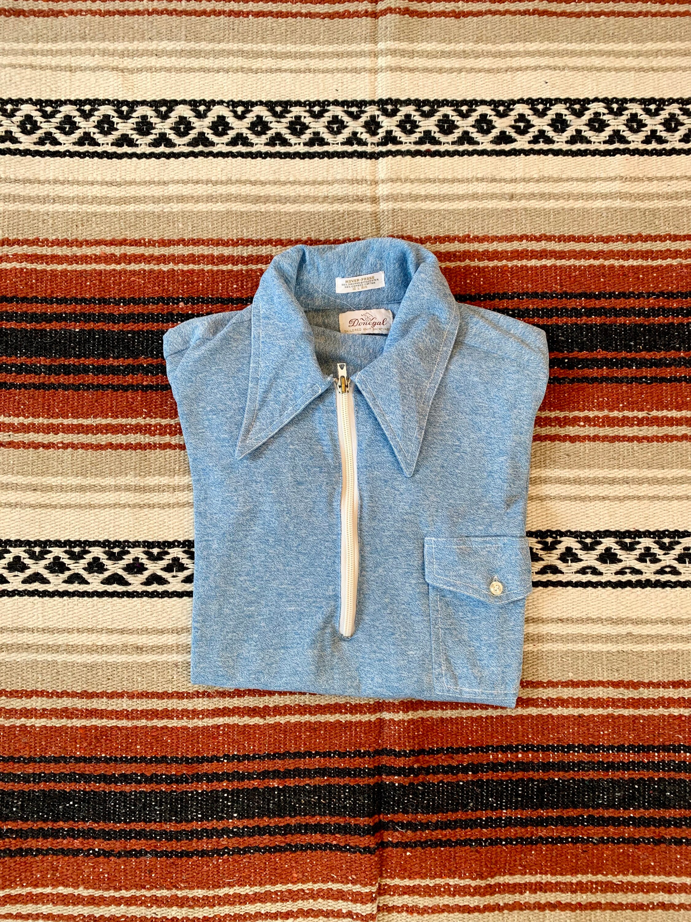 70s Quarter Zip - Etsy
