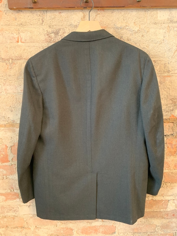 Size 44 Vintage 1950’s Black Suit - image 4