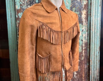 1950s Tregos Westwear Western Leather Jacket S - Etsy