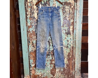 Vintage 1960s 1970s Wrangler Jeans 27x31
