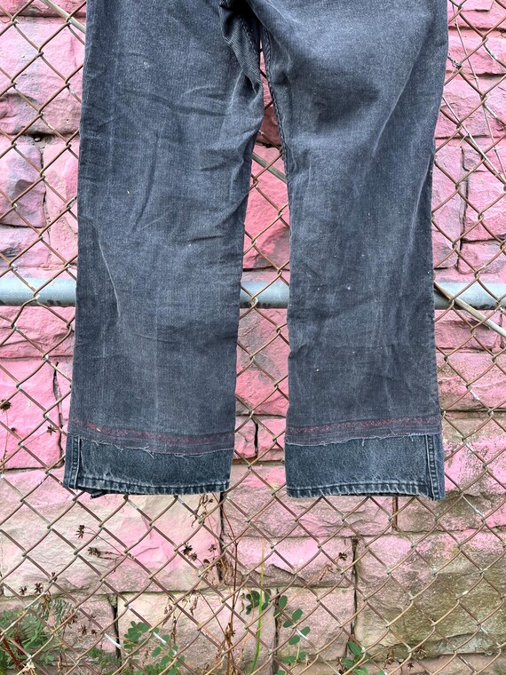 Vintage 1970s 1980s Black Levi’s 517 1517 Corduro… - image 6
