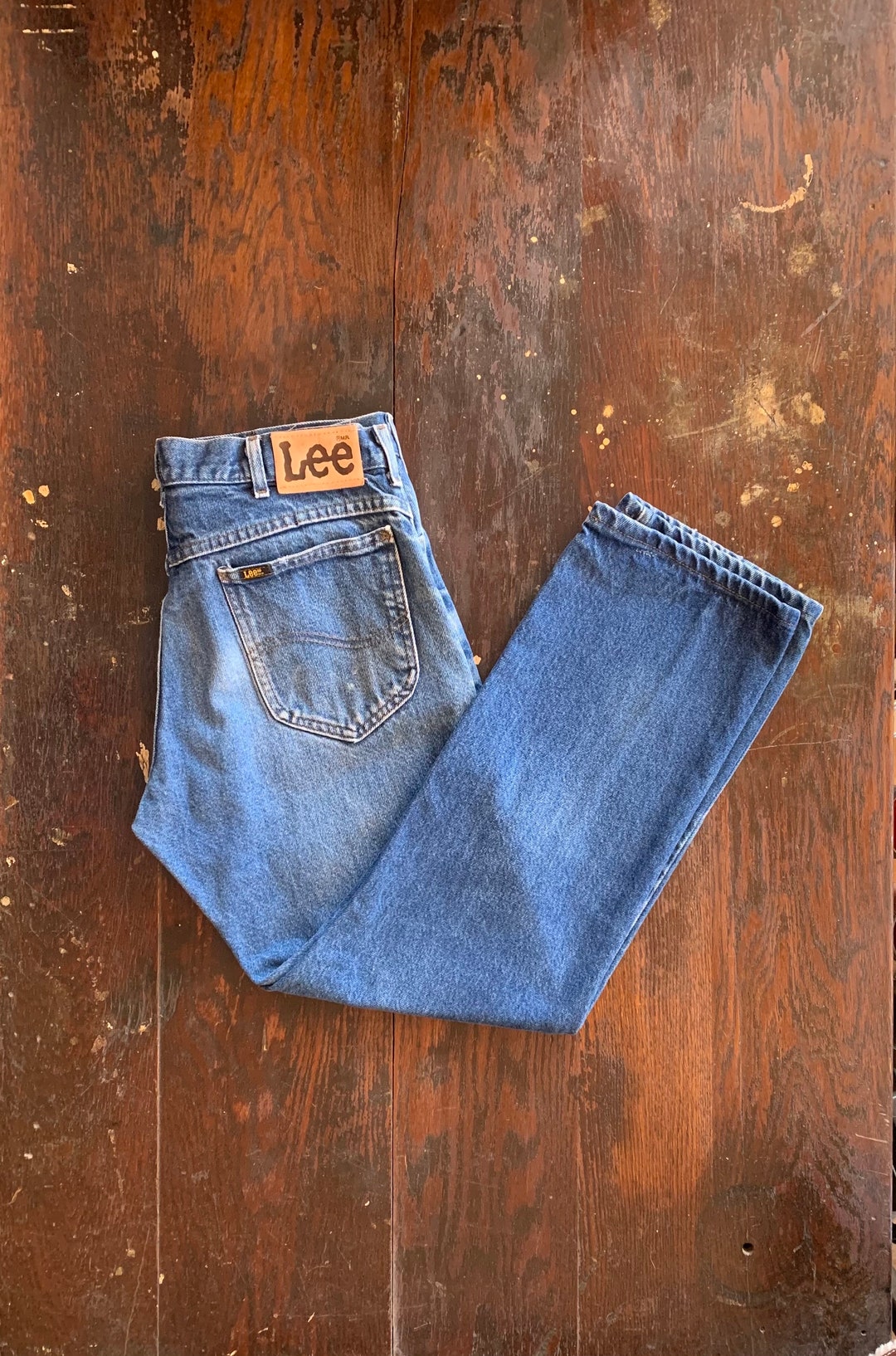 Vintage 1970s 1980s Lee Rider Jeans 33x28 - Etsy