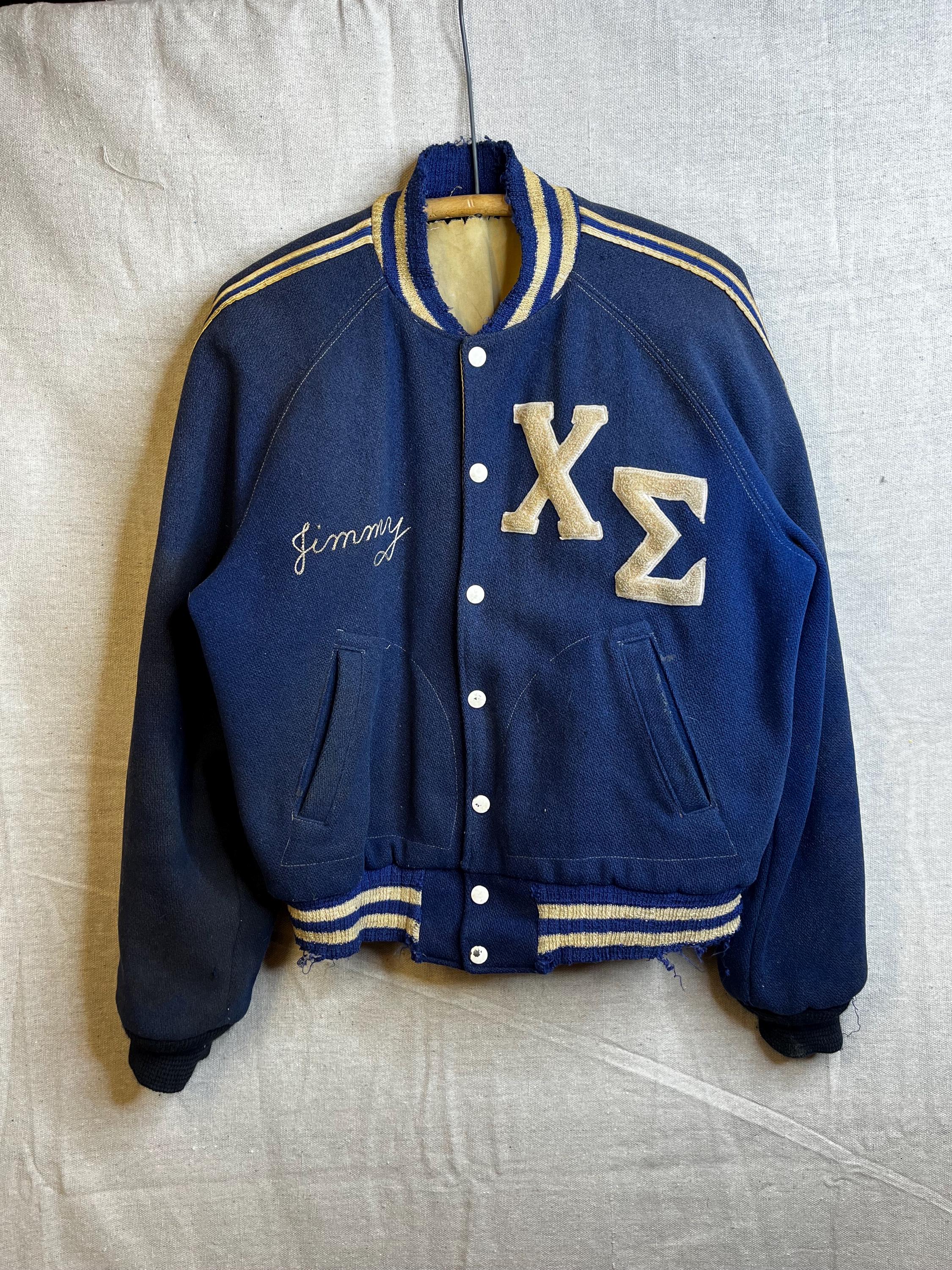 Vintage 50s Varsity Jacket - Etsy