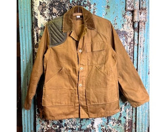 Vintage 1960s Saftbak Hunting Clothes Water Resistant Distressed