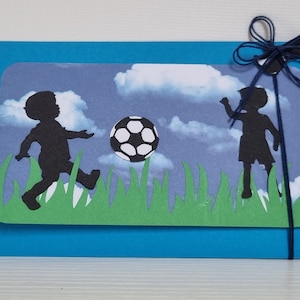 Gutschein Verpackung Fußball
