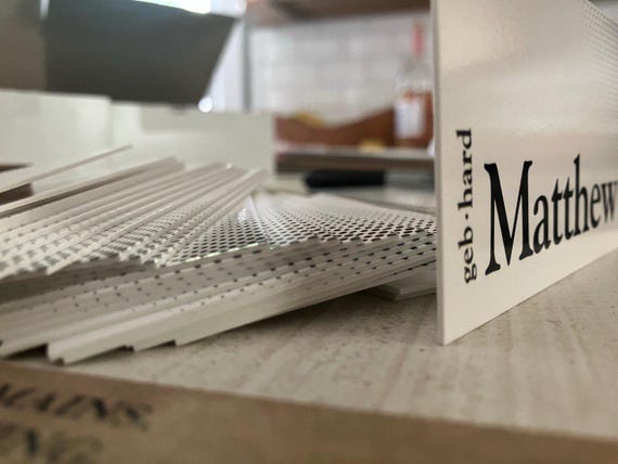 Ultra Thick Premium Business Cards — Free Custom Design & Free Shipping | 32pt Glossy Finish