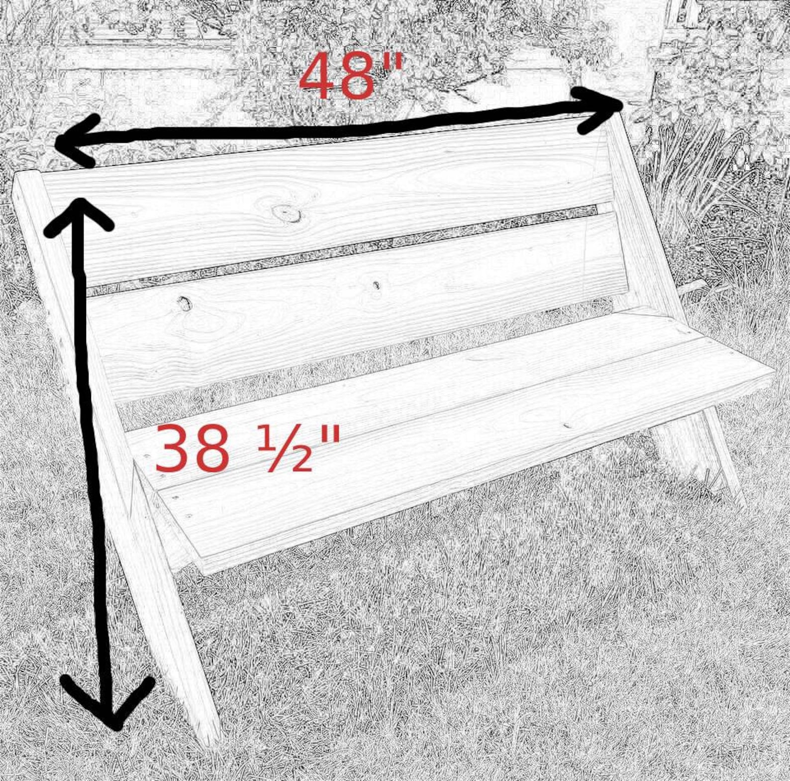DIY Outdoor Bench Plans: Superior Woodworking Blueprint for Crafting ...