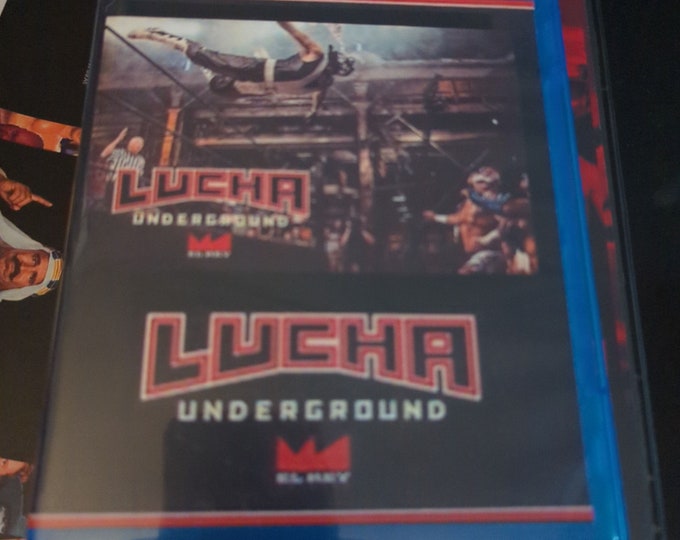 Lucha Underground Season 1 Four Disc TV Set Pro Wrestling Blu-ray - Etsy