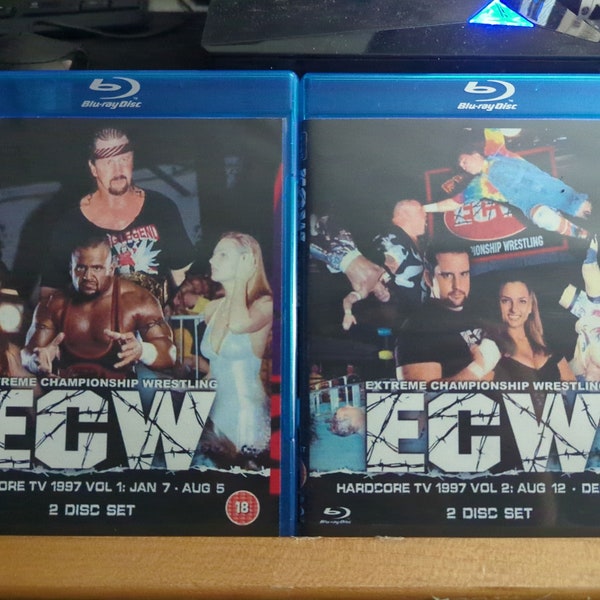 ECW Hardcore TV 1997 4 disc Blu-ray set Pro Wrestling