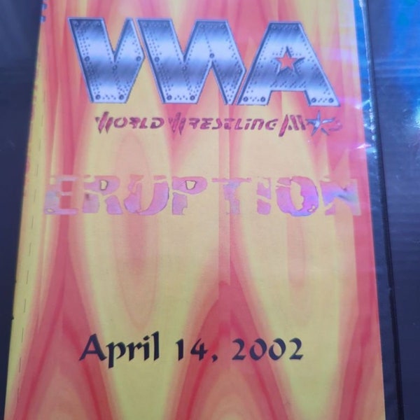 Dvd WWA Eruption Pro Wrestling
