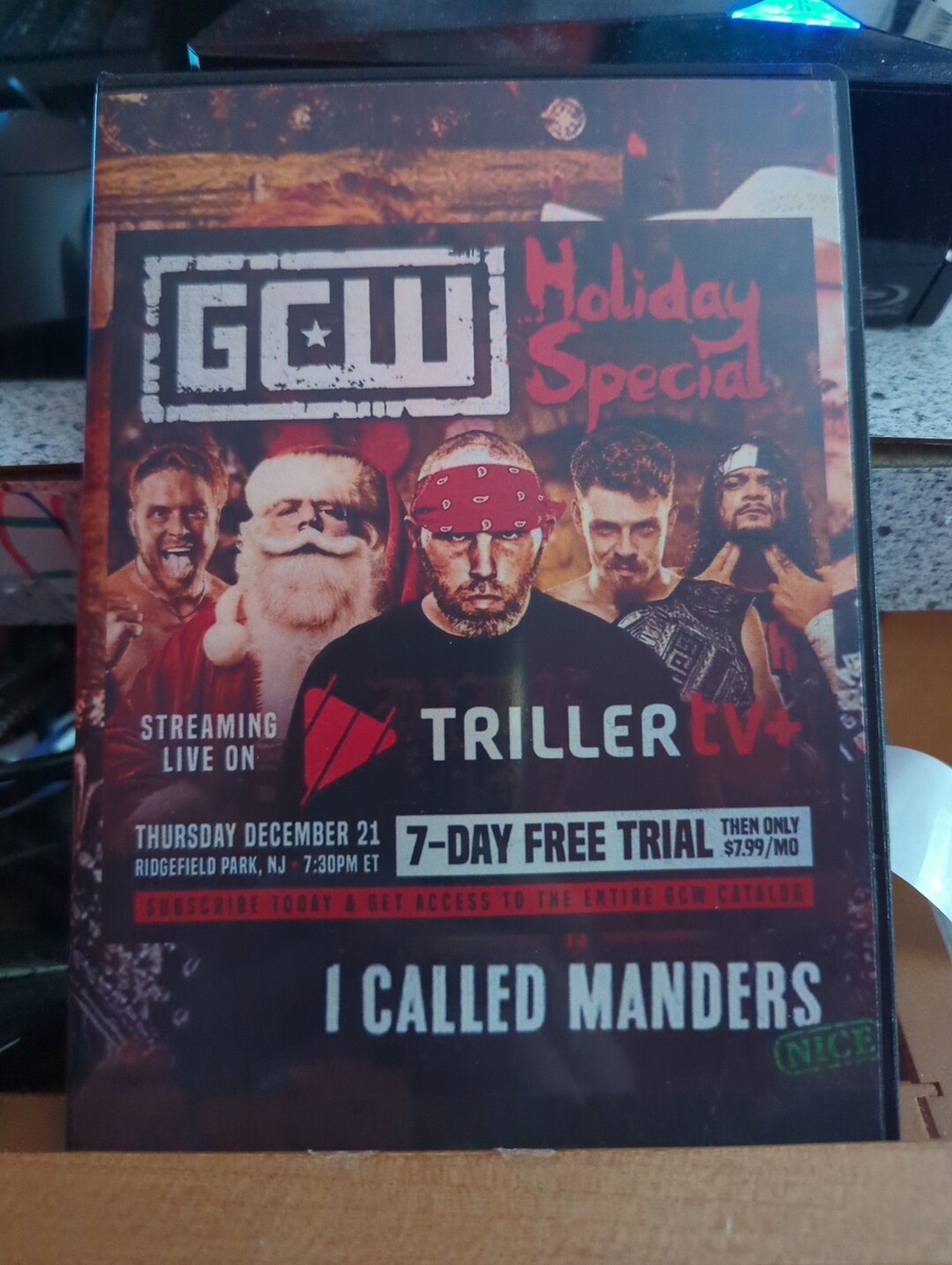 GCW Holiday Special 2023 Pro Wrestling Dvd Etsy