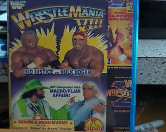 WWF WrestleMania VIII 1992 Pro Wrestling Blu-ray