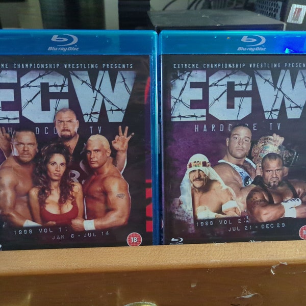 ECW Hardcore TV 1998 4 disc Blu-ray set Pro Wrestling