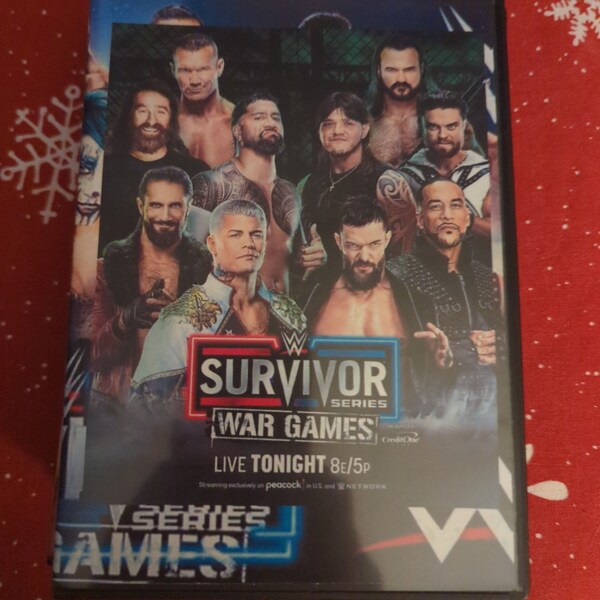 WWE Survivor Series 2023 Pro Wrestling dvd