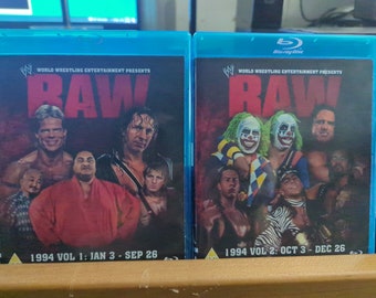 WWF Monday Night Raw 1994 four disc Blu-ray set Pro Wrestling