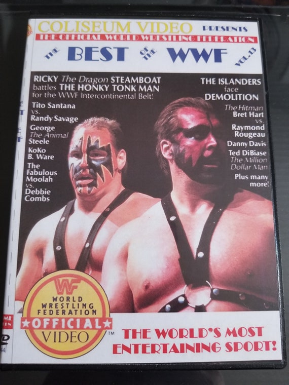 Best of the WWF Vol.13 Pro Wrestling Dvd Etsy