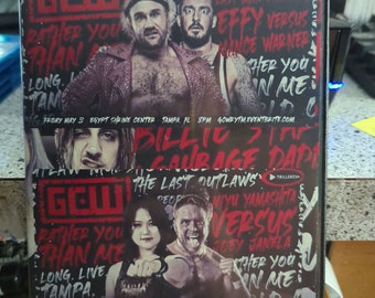 GCW Rather you Than Me 2024 Pro Wrestling dvd