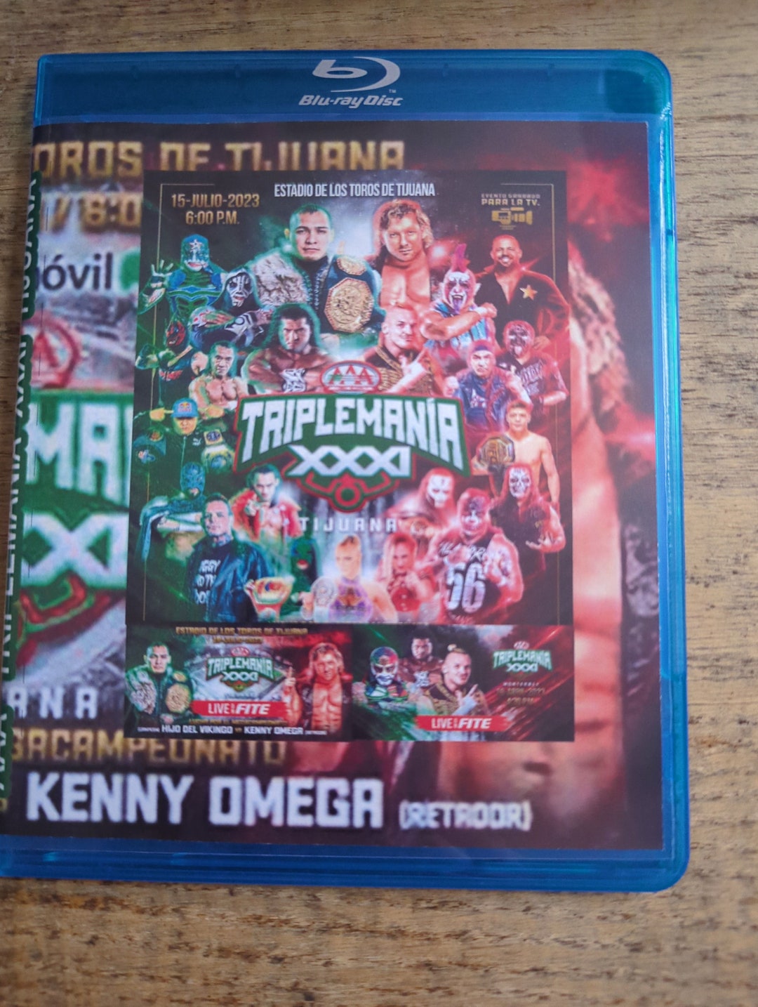 AAA Triplemania XXXI Tijuana Pro Wrestling Bluray Etsy