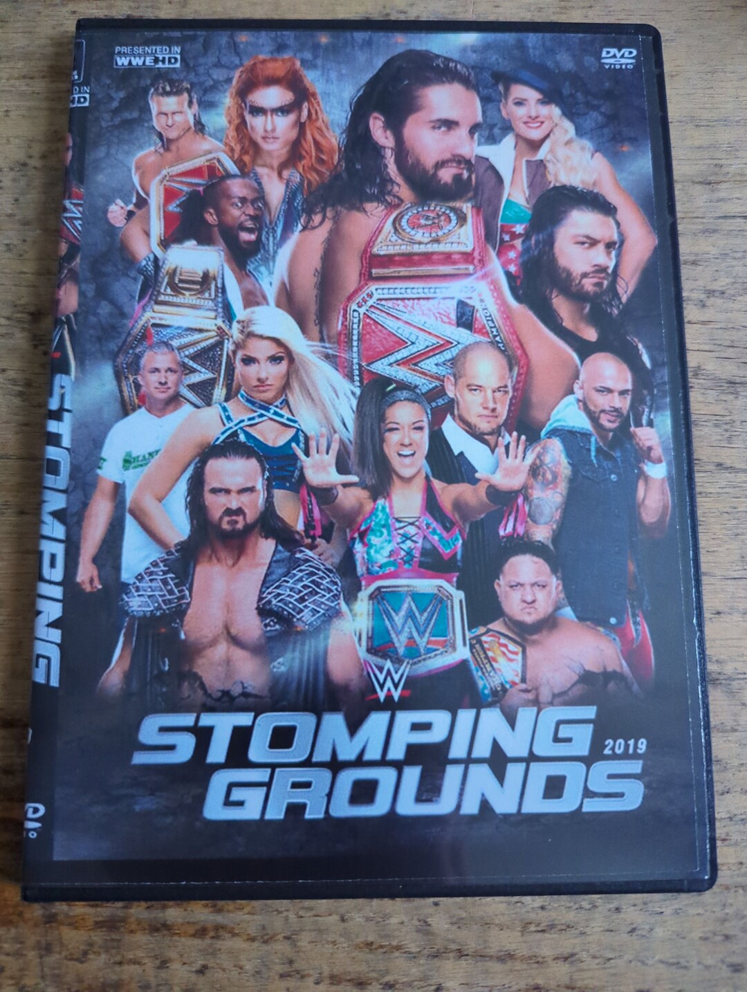 WWE Stomping Grounds 2019 Pro Wrestling Dvd Etsy