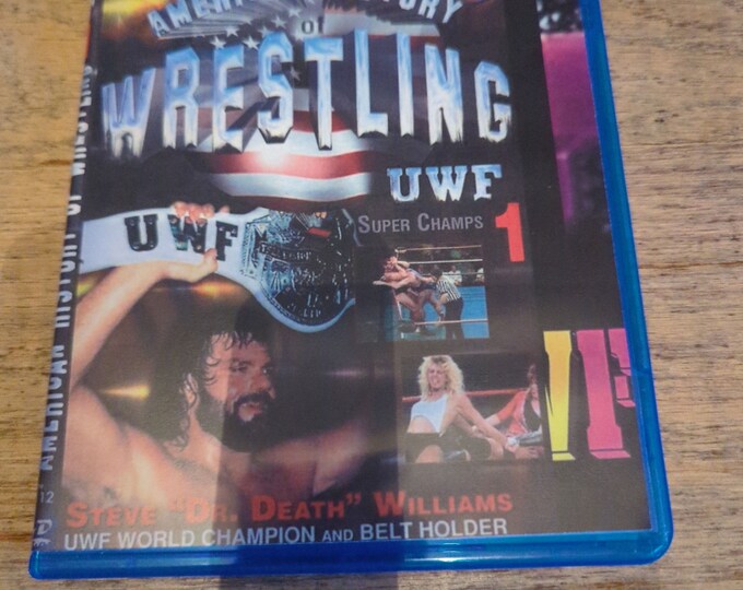 Herb Abrams UWF American History of Wrestling Pro Wrestling Bluray Etsy