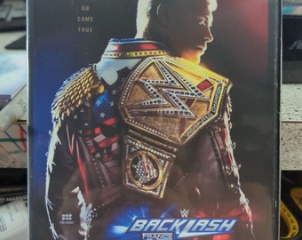 WWE Backlash 2024 Pro Wrestling dvd