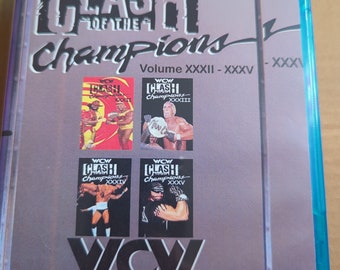 WCW Clash of the Champions 32-35 Pro Wrestling Blu-ray