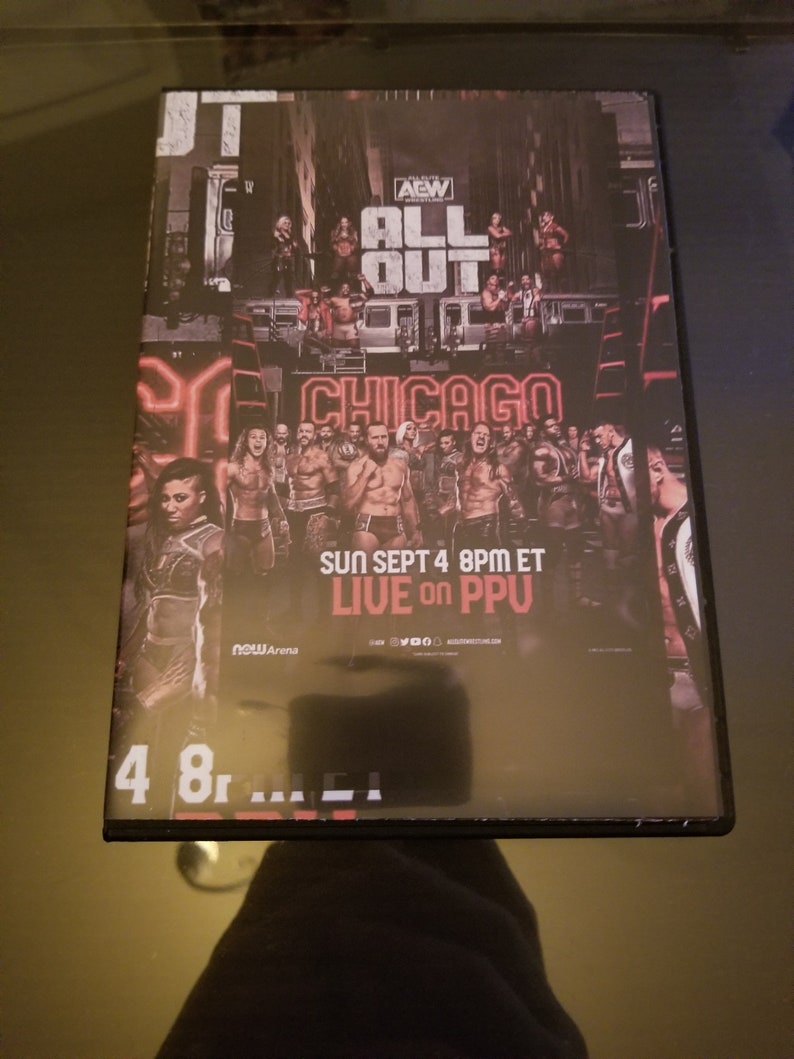 AEW All Out DVD 2022 Pro Wrestling Dvd Etsy Australia