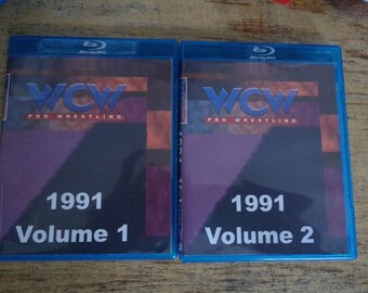 WCW Pro 1991 four disc TV Set Pro Wrestling Blu-ray