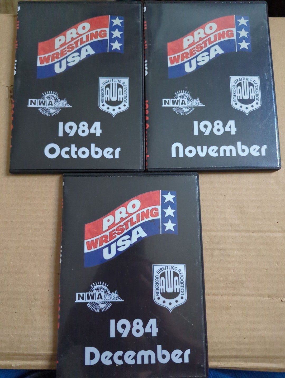 1984 Pro Wrestling USA 3 Disc Set Pro Wrestling Dvd Etsy
