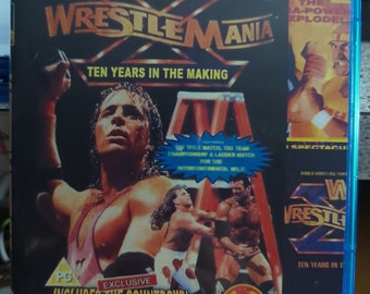 WWF WrestleMania X 1994 Pro Wrestling Blu-ray