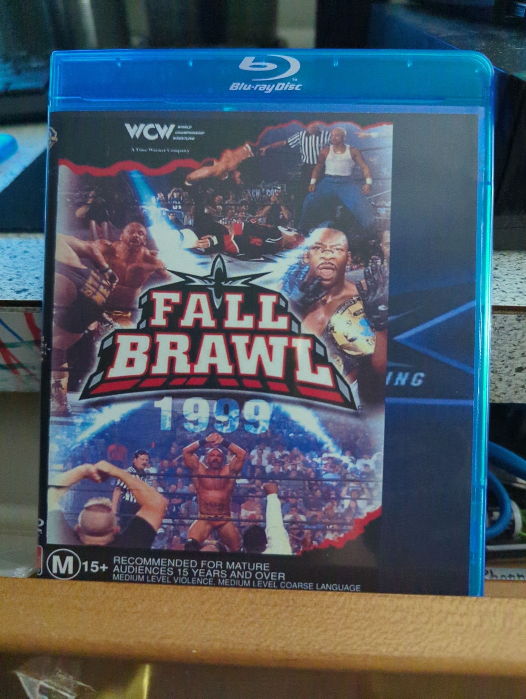 WCW Fall Brawl 1999 Pro Wrestling Bluray Etsy
