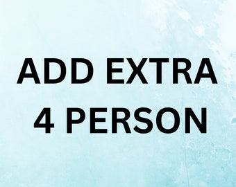 Add Extra 4 Person