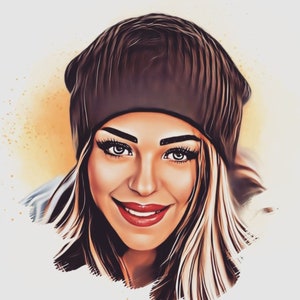 Cartoon Portrait From Photo, Social Media Profile Picture, Cartoon Me, Cartoon Selfie, Personalized Portrait From Photo, Cartoon Logo image 6