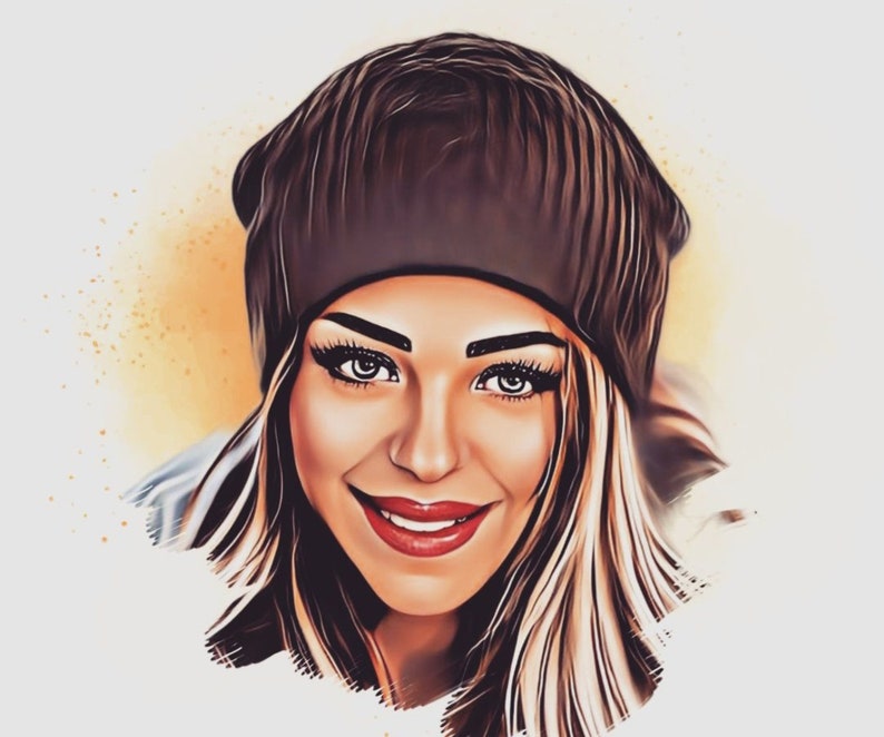 Cartoon Portrait From Photo, Social Media Profile Picture, Cartoon Me, Cartoon Selfie, Personalized Portrait From Photo, Cartoon Logo image 6