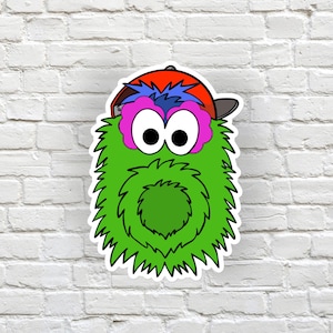 Phillie Phanatic Die-Cut Magnet