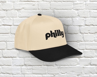 Philly Structured 2-Tone Hat (Black)