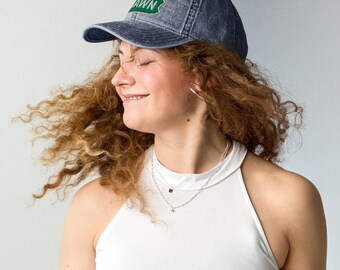 PA Jawn Vintage Wash Cap (Kelly Green/White)