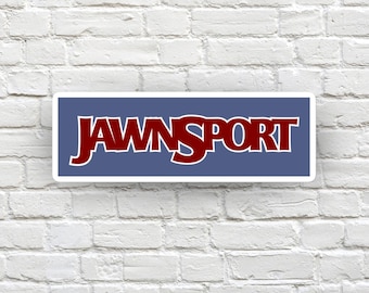JawnSport Sticker | Bubble-free application